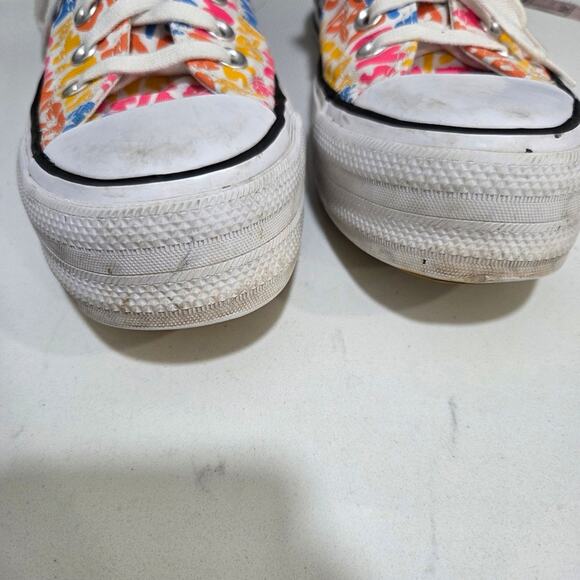 Chuck Taylor All Star Lift Platform My Story Canvas Sneakers Woman's Size 6 - Picture 10 of 14
